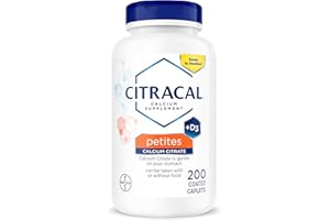 Citracal Petites- Calcium Citrate with Vitamin D3, Bone Health Support, Calcium Supplement for Ages 12+, 375 Count (Packaging May Vary)
