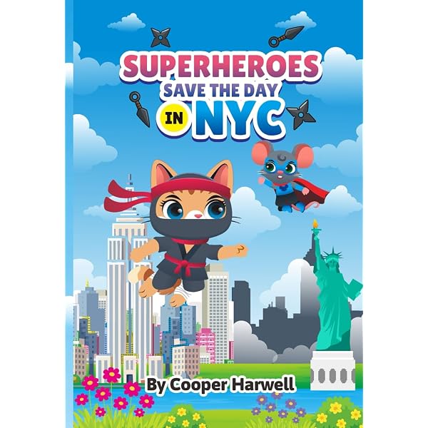 Amazon.com: Superheroes Save The Day In NYC (Super Ninja Cat
