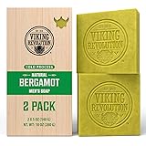 Viking Revolution Bergamot Natural Soap for Men