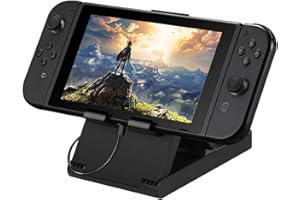 Y.D.F Stand for Nintendo Switch Compact Foldable Multi Angle Holder Play Stand Compatible with Switch/Lite/OLED IPad iPhone S