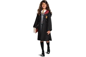 DISGUISE Hermione Granger Costume, Official Harry Potter Wizarding World Outfit for Kids, Classic Child