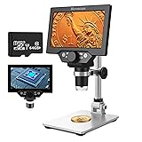 UF-TOOLS 7 Inch LCD Digital Microscope with 64GB TF