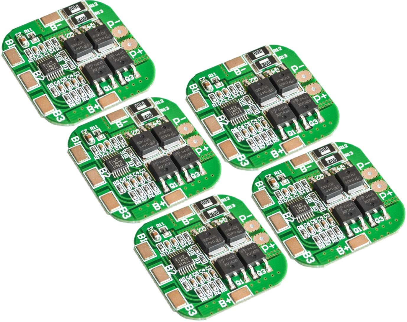 5pcs 4S 20A 14.8V / 16.8V Peak Li-ion BMS PCM Battery Protection Board
