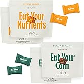 GEM Cognition Bundle - Natural Brain Health Supplement for Focus, Memory, Stress Support & Relaxation | with B-Vitamins, Magnesium, Turmeric & Adaptogens | Plant-Based Whole Food Vitamins, Vegan