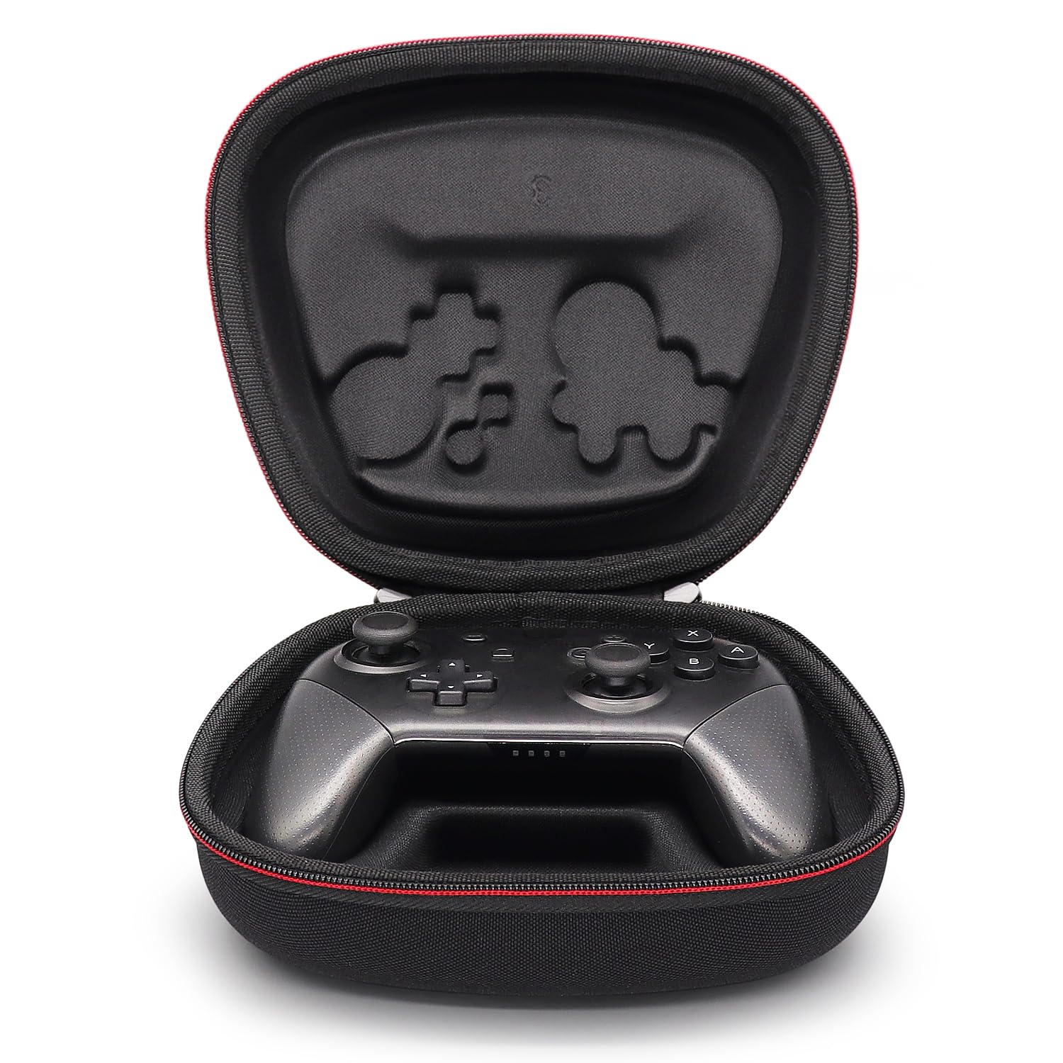 sisma Carrying Case Compatible with Nintendo Switch 2 Pro Controller, Hard Shell Original Switch Controller Protection Portable Travel Protective Case, Black