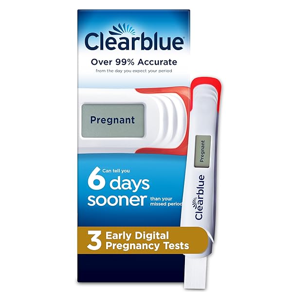 CLEARBLUE EARLY DIGITAL PREGNANCY TEST, EARLY DETECTION AT...