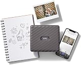 INSTAX LINK WIDE Printer Mocha Gray Bluetooth iOS Android App 30+ Templates view 2