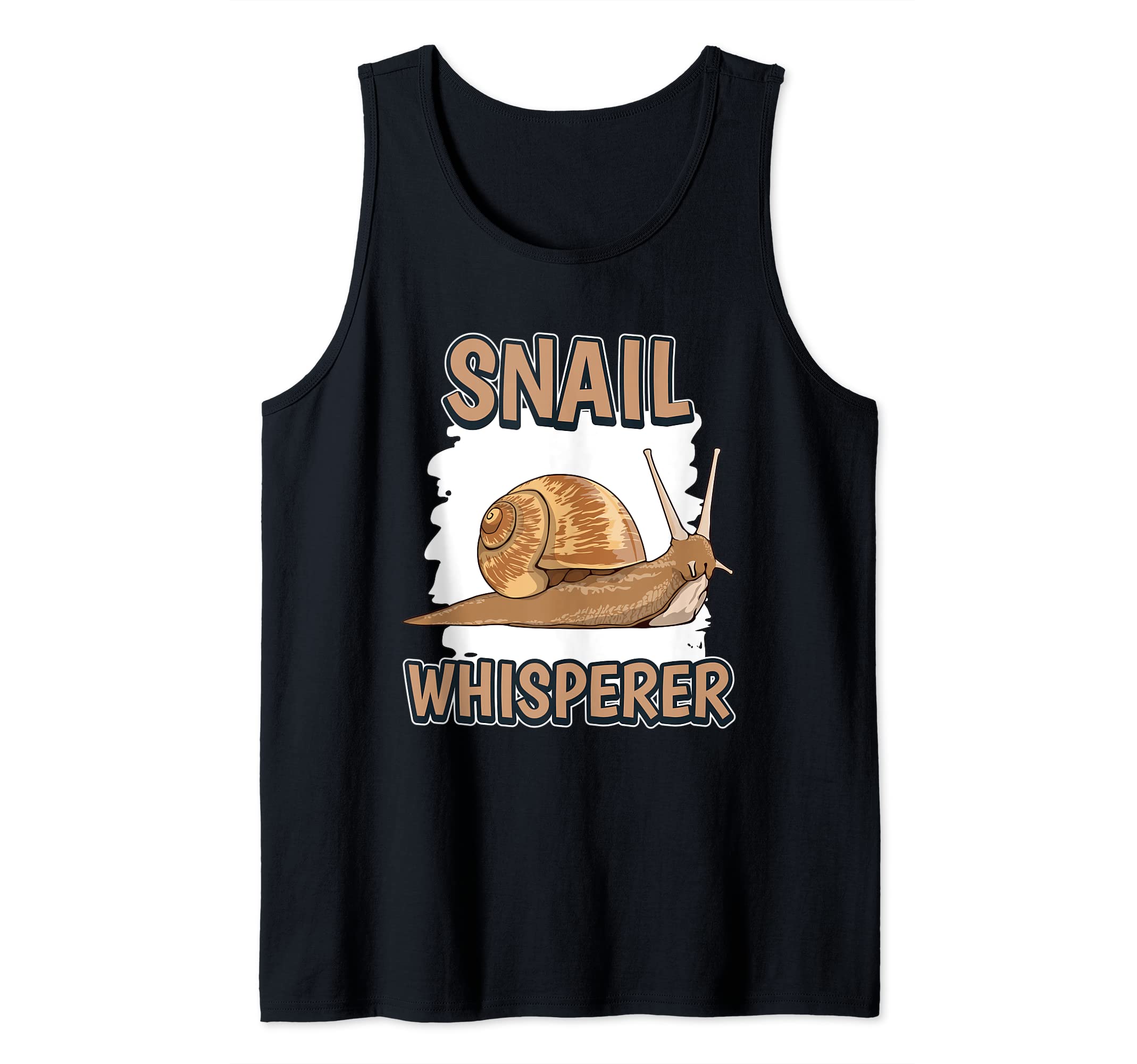 Snail Whisperer Slug Quote Snails Tank Top