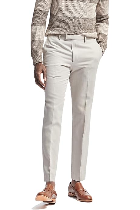 linen skinny fit pants