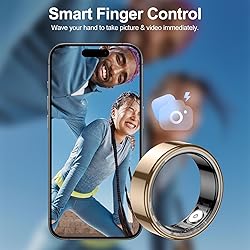 Temdan Smart Ring (2025 Upgraded), Wearable Fitness