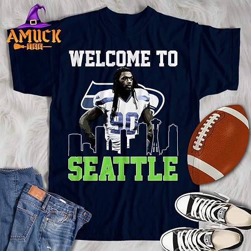 Amazoncom Clowney Welcome To Seattle Football Player No
