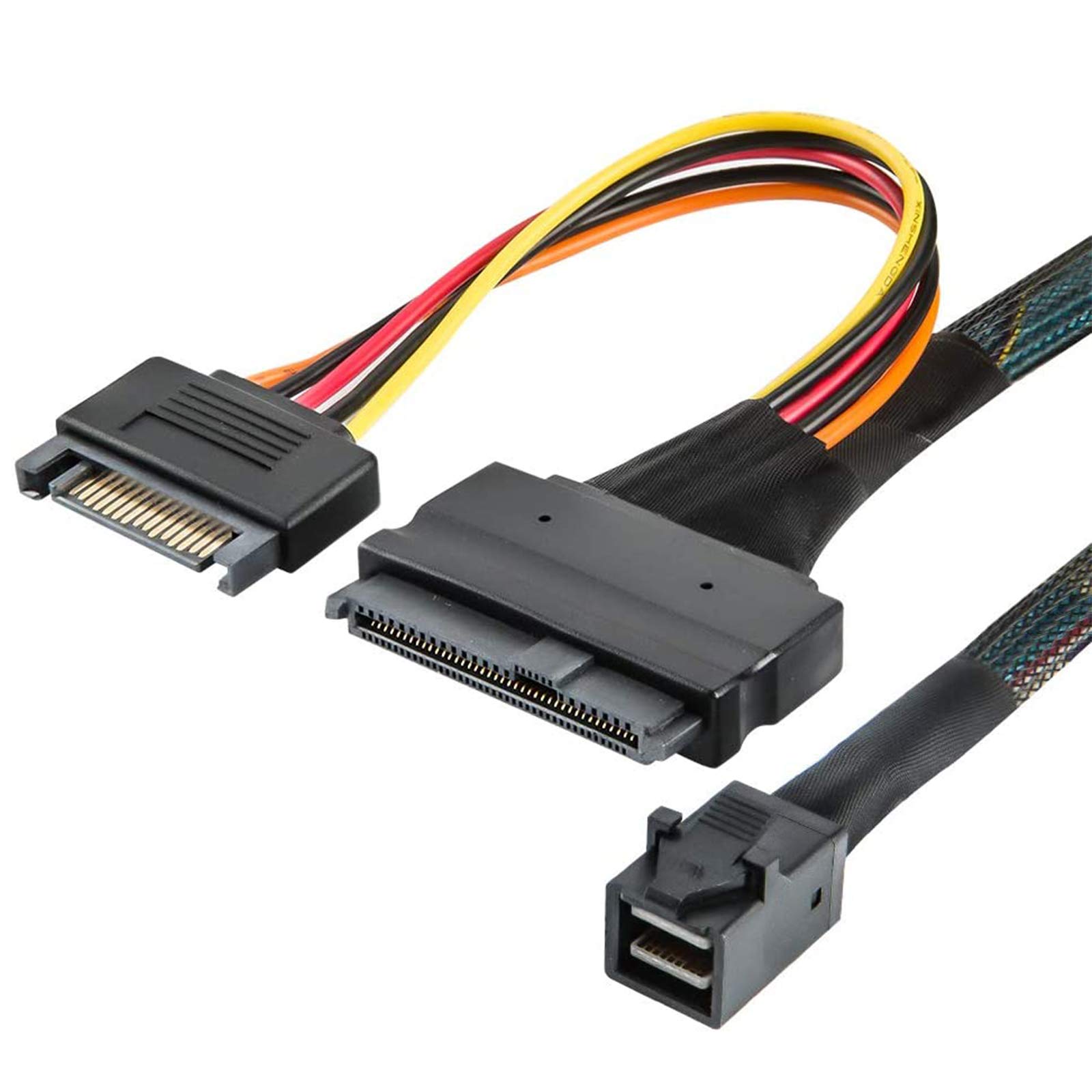 Buy CableCreation SFF8643 to SFF 8639 Cable, 12GB/s Mini SAS HD Cable