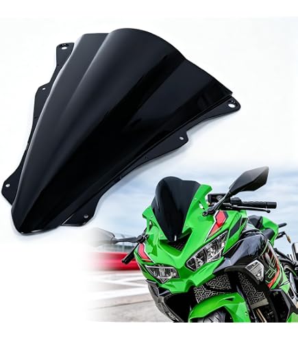 Amazon.com: Puig Z-Racing Screen Kawasaki ZX-4R Ninja/ZX-4RR Ninja