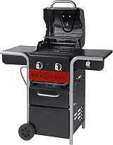 Char-Broil Gas2Coal 210 Hybrid Grill Gas Barbecue Black view 7