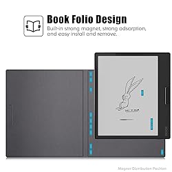 BOZHUORUI Magnetic Case for 7" Onyx Boox Tablet Go