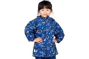 JAN & JUL Waterproof Fleece Lined Rain Jacket, Raincoat for Kids