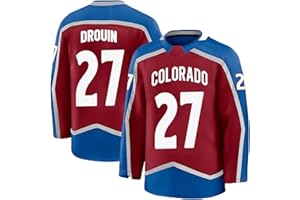 13 Mens/Women/Youth Hockey Jersey Colorado Stitched for Sports Fan No Brand/Logos