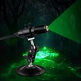 HoneyFair Green Laser Line Projector for Halloween Swamp Party Decoration | Halloween Waterproof Laser Projector Light Bubble Fog Machine for Laser Portals Ghost Footprints Outdoor Haunted Garden Decor