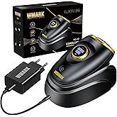 Barber Massager/Cordless Handheld Massager, Charge Neck/Legs/Hand/Face Massager Adjustable Speed with Large LED Display