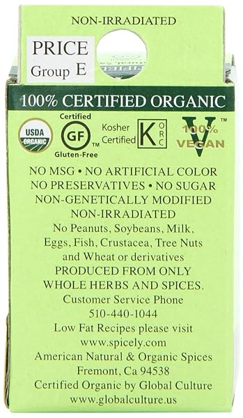 SPICELY ORGANIC POPPY SEED, 0.4 OZ
