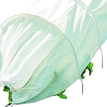 Pflanztunnel 300x45x45cm mit Stahlrohren aus Vlies Gewebe