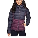 columbia women's discovery peak iii omni heat hooded puffer jacket