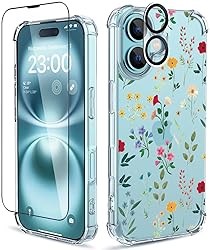 ilnehc for iPhone 16 Case,[3 in 1] with Screen