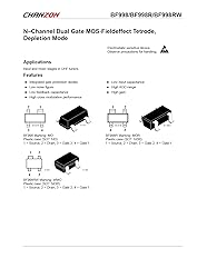 Chanzon BF998 SOT-143 N-Channel JFET FET Junction