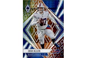 PHOENIX VITAL LIFE 2020 Panini Phoenix Fire Burst #86 Josh Allen Buffalo Bills Football Card