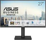 ASUS VA27UCPS 27 inch 4K IPS HDR USB-C PD65W Anti-Flicker Ergonomic Monitor