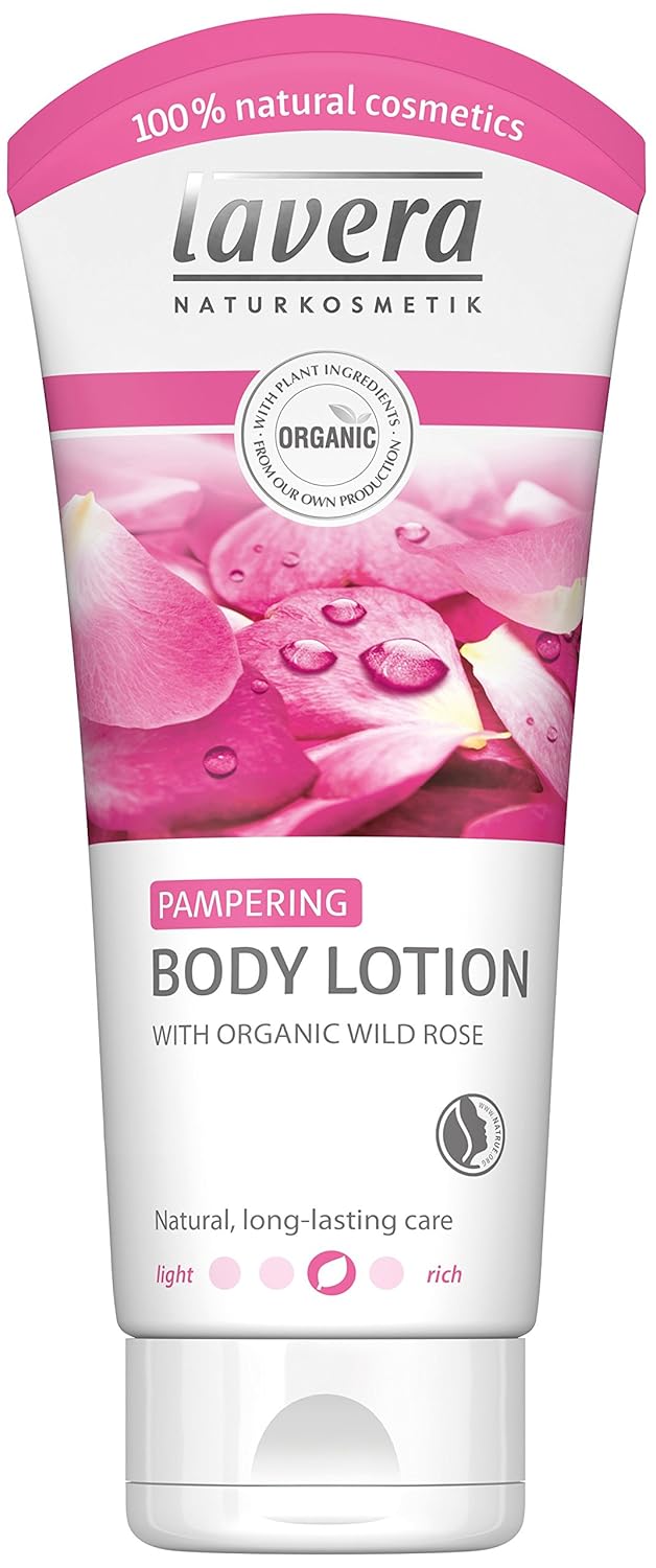Lavera Organic Wild Rose Pampering Body Lotion 200ml Amazon.de Beauty