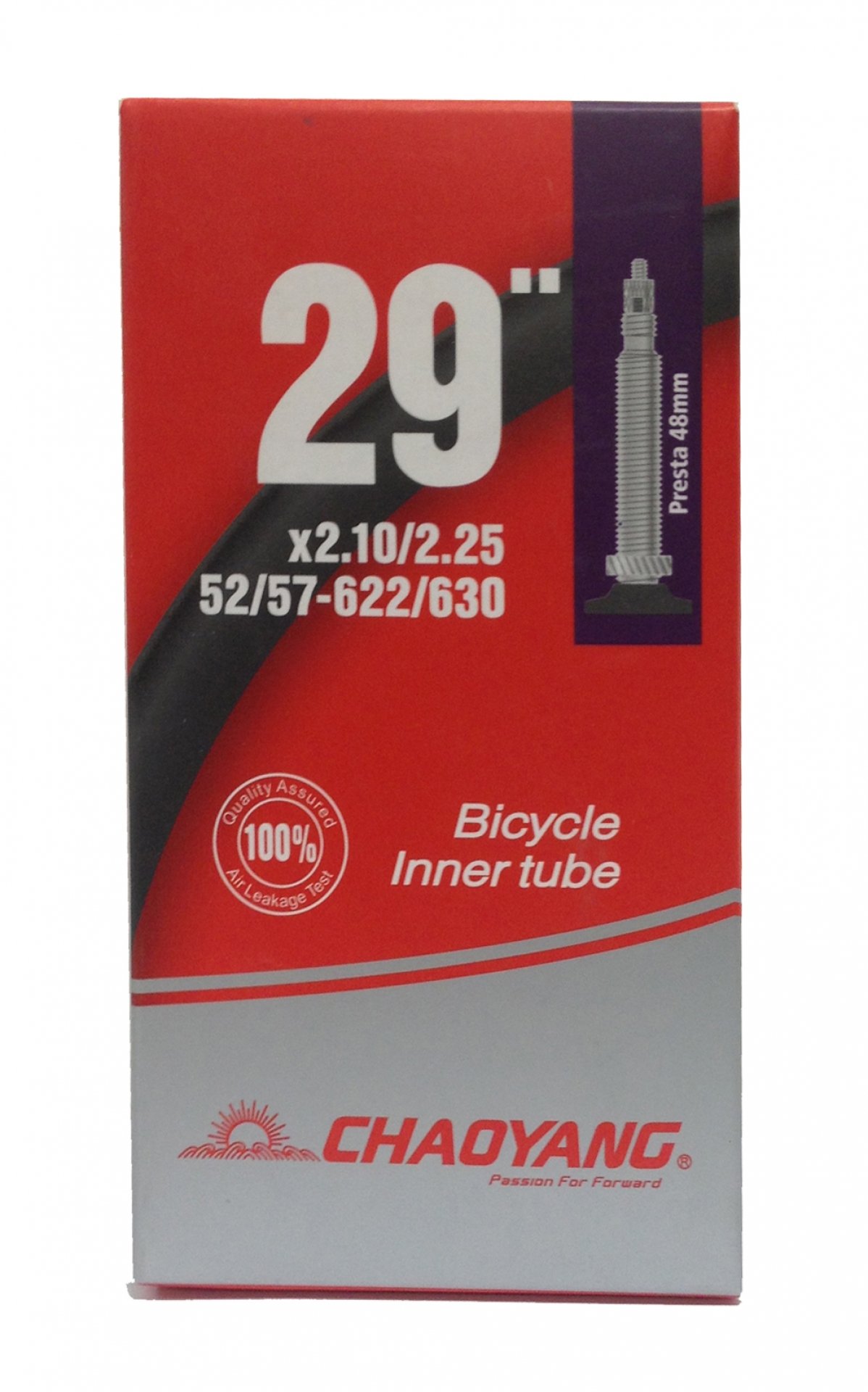 MSC Bikes Inner Tube 29x2,10-2,25 Presta Valve 48mm Threaded