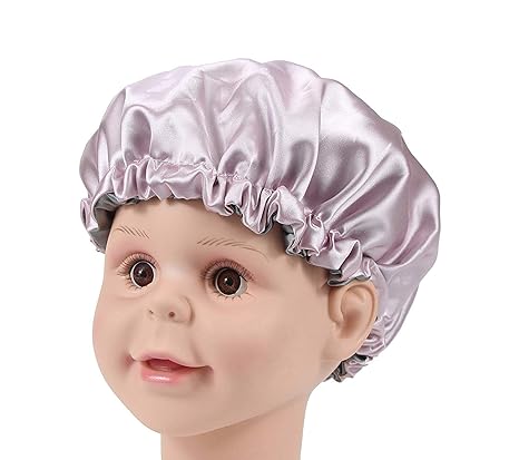 Buy Dehman Adjustable Satin Sleep Cap Hair Bonnet Double Layered