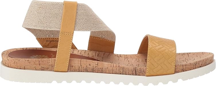 yellow box meera sandals