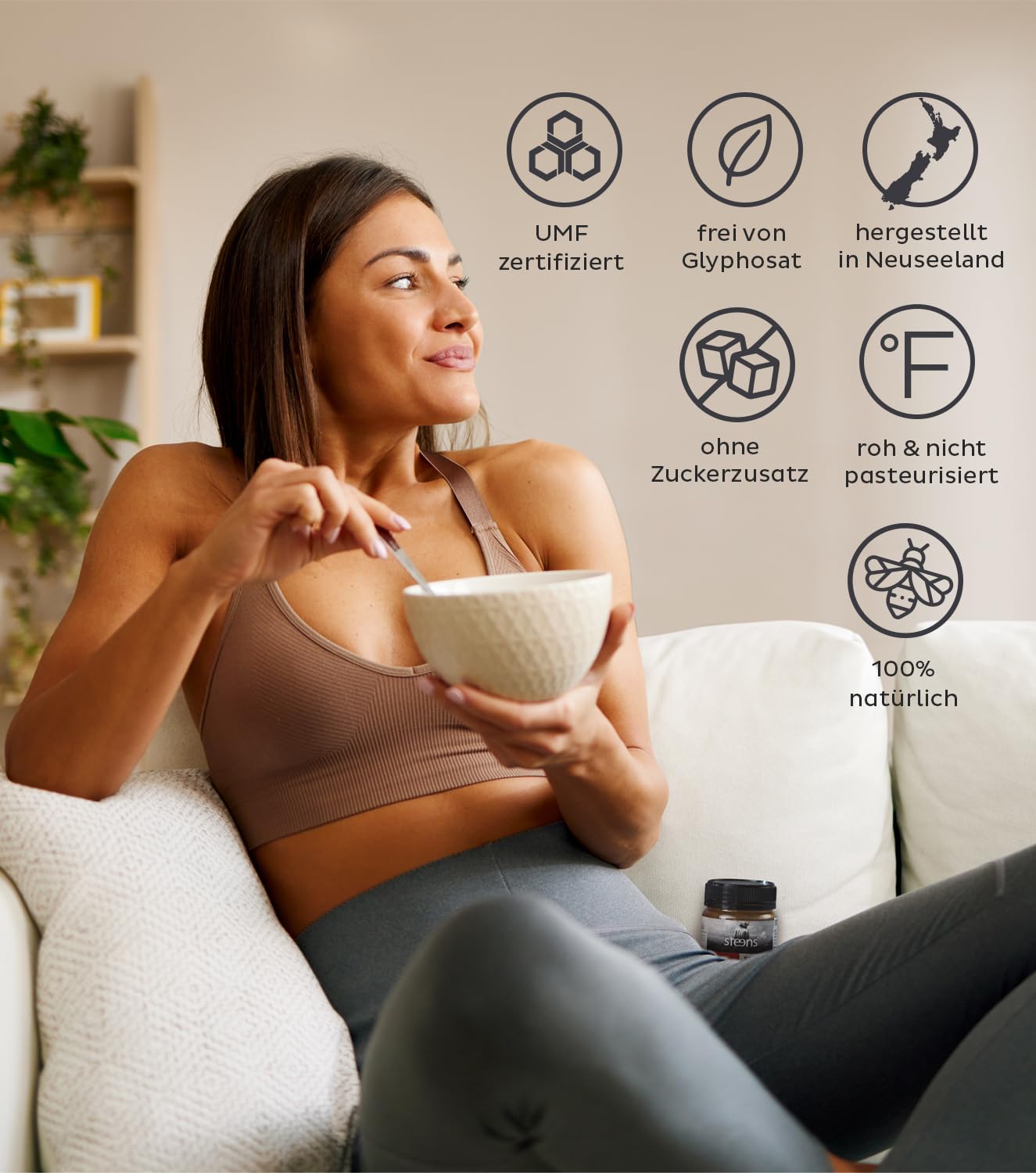 Steens Manuka Honey MGO 263+ - 500 g rein roher 100% zertifizierter UMF 10+ Manuka Honig - abgefüllt und versiegelt in Neuseeland 7