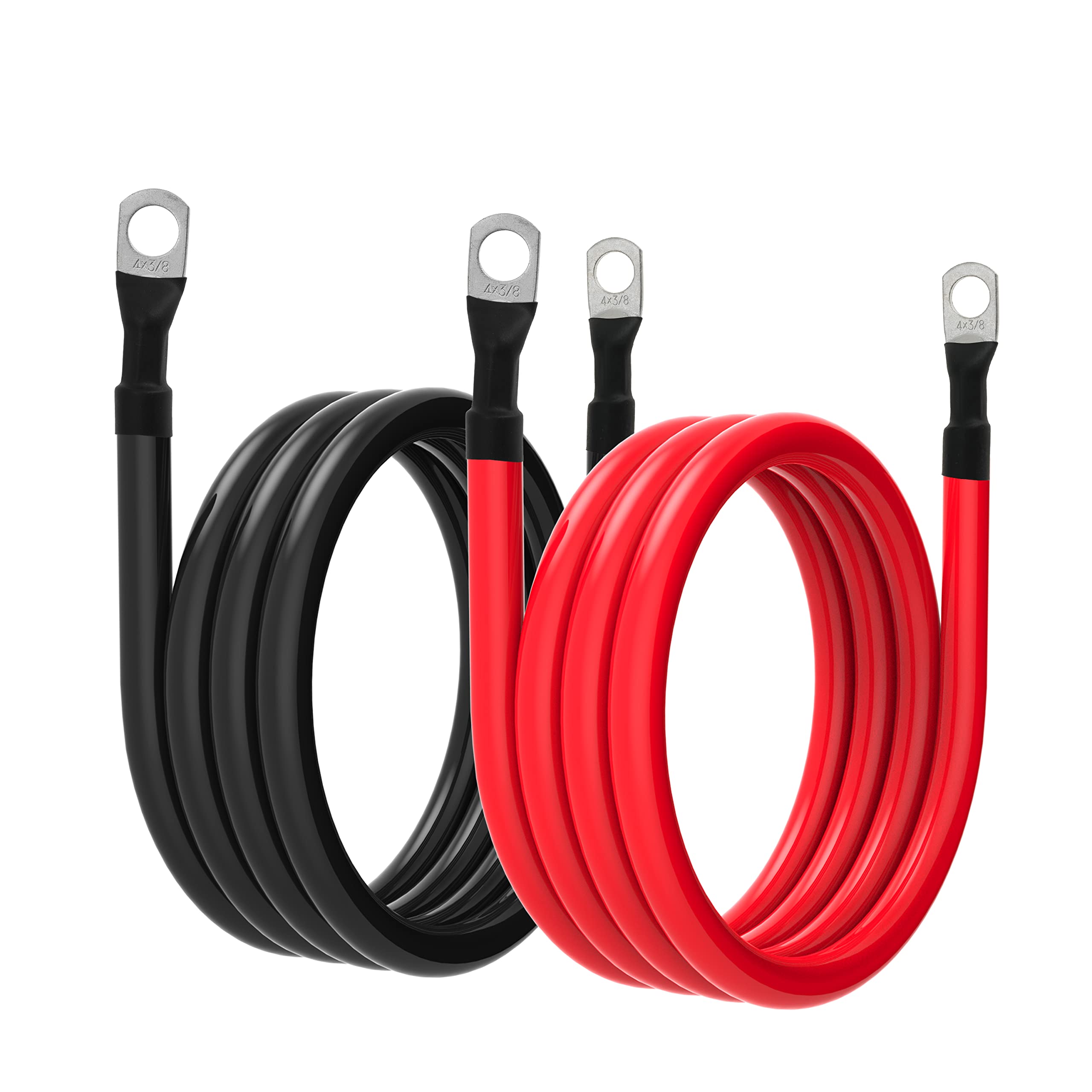 4 AWG Battery Cable 4AWG Gauge Pure Copper Battery Inverter Cables with