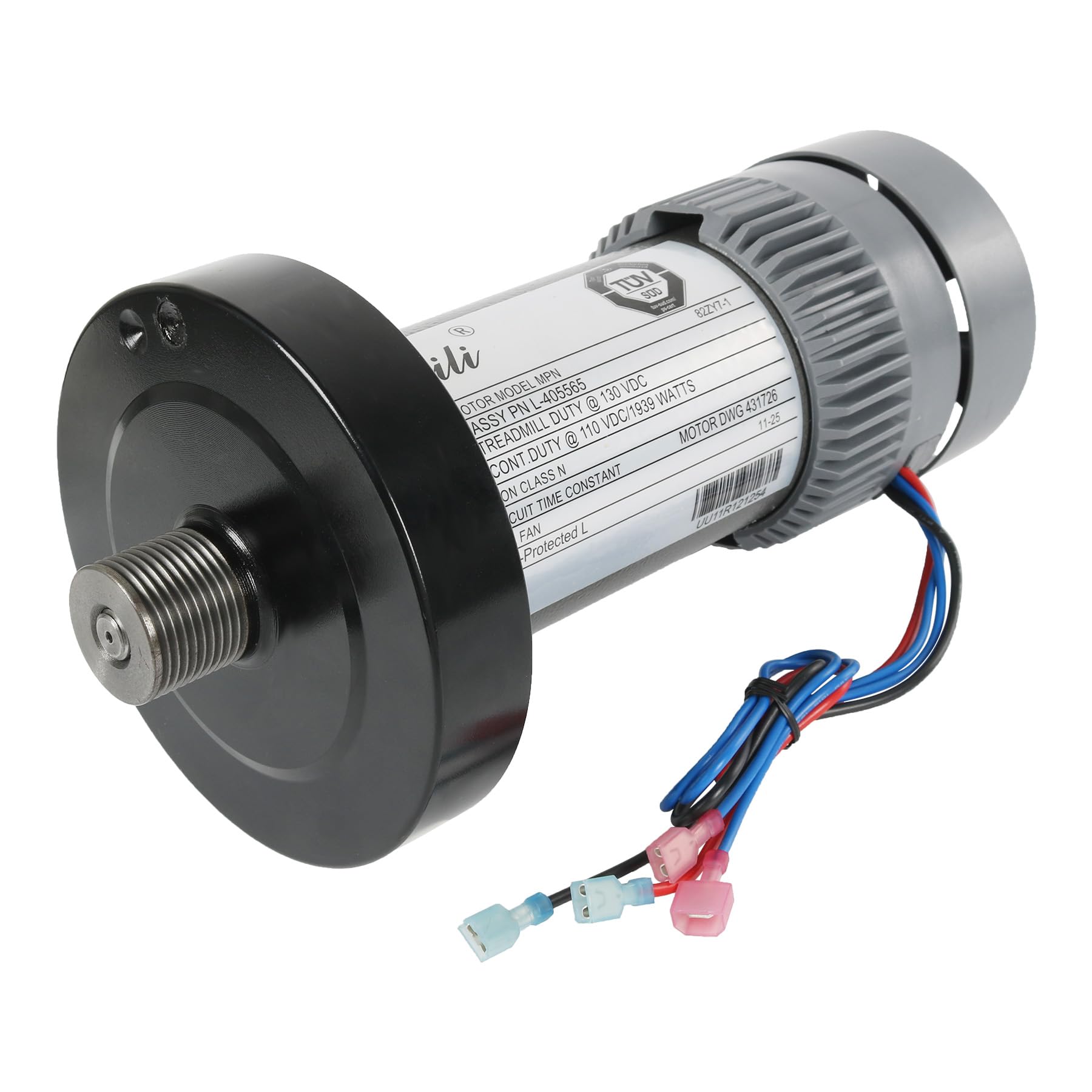 Photo 1 of Treadmill DC Drive Motor with Flywheel Compatible with NordicTrack ProForm HealthRider Gold's Gym Epic Replacement for 405618 349568 314571 M-405565 362190 356334 C3364B4370M 2.80 HP 130V DC 1939W