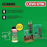EVO-STIK GRIPFILL Gap Filling Adhesive Buff 12 x 350ml Bonds Many Surfaces view 7