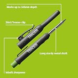 Tracer Deep Hole Construction Pencil with 6 Lead Pack and Site Holsters Kit view 2