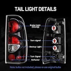 OKYMOTOR Tail Lights Assembly Compatible with