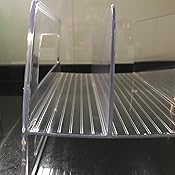 CAIJ 4 Paar Küchen Organizer - Alufolie Halterung Für Schranktüren Ohne Bohren, Selbstklebend