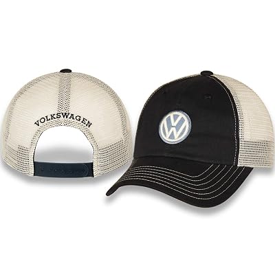 CFS Volkswagon VW Twill and Mesh Unstructured Hat BlueKhaki