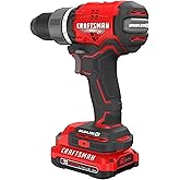 CRAFTSMAN RP+ Cordless Drill/Driver Kit, with 2 Batteries and Charger, Brushless (CMCD713C2)