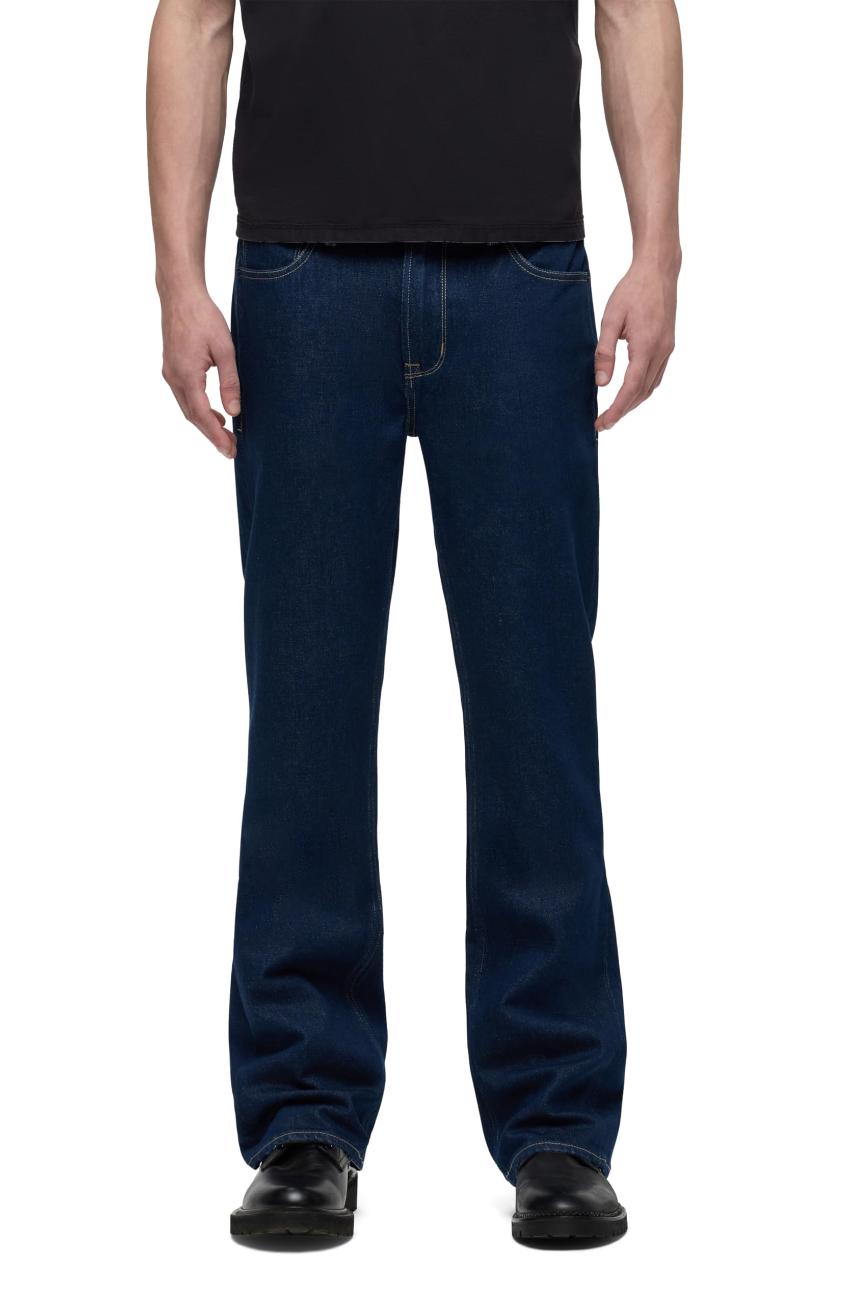 HUDSON Men’s Walker Kick Flare, Eclipse