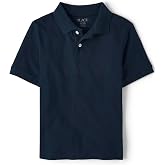 The Children's Place Boys' Uniform Short Sleeve Pique Polo