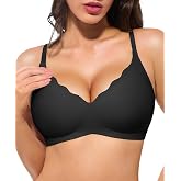 Popilush Wireless Bras for Women No Underwire Seamless