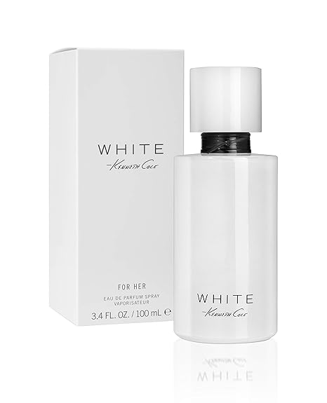 kenneth cole white for her eau de parfum spray 3.40 oz