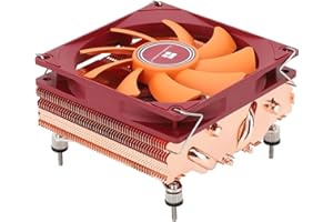 Thermalright AXP90-X47 Full Cooper Low Profile CPU Cooler, with 92mm TL-9015R Slim PWM Fan ITX CPU Cooler, AGHP Technology, 47mm Height,for AMD AM4 AM5/Intel 1700/1150/1151/1200(AXP90 X47 Full)