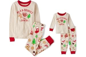 The Children's Place unisex-baby And Kids, Sibling Matching, Holiday Pajama Sets, Cotton