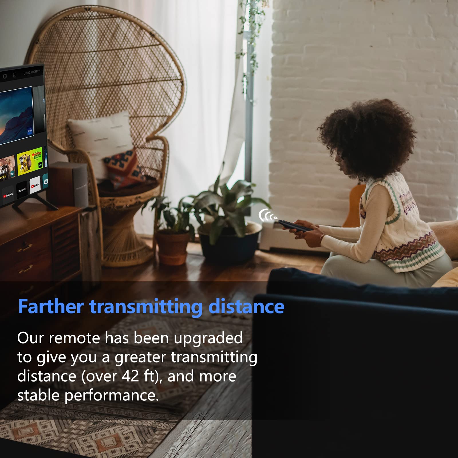 for VIZIO-Smart-TV-Remote-Replacement,Universal control XRT140 for VIZIO All LED LCD HD 4K UHD HDR Smart TVs